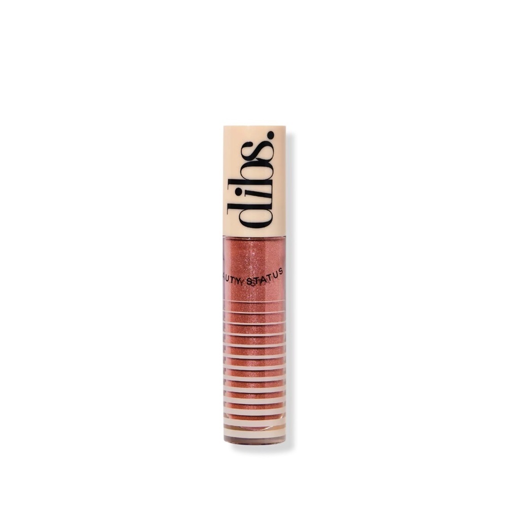 DIBS Beauty Go To Glossy Balm MIMS Warm Mauve Shimmer Lip Balm NIB - Picture 3 of 3